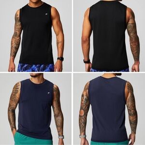 Men’s XL Fabletics Training Day Muscle Tank, athletic, blue or black available
